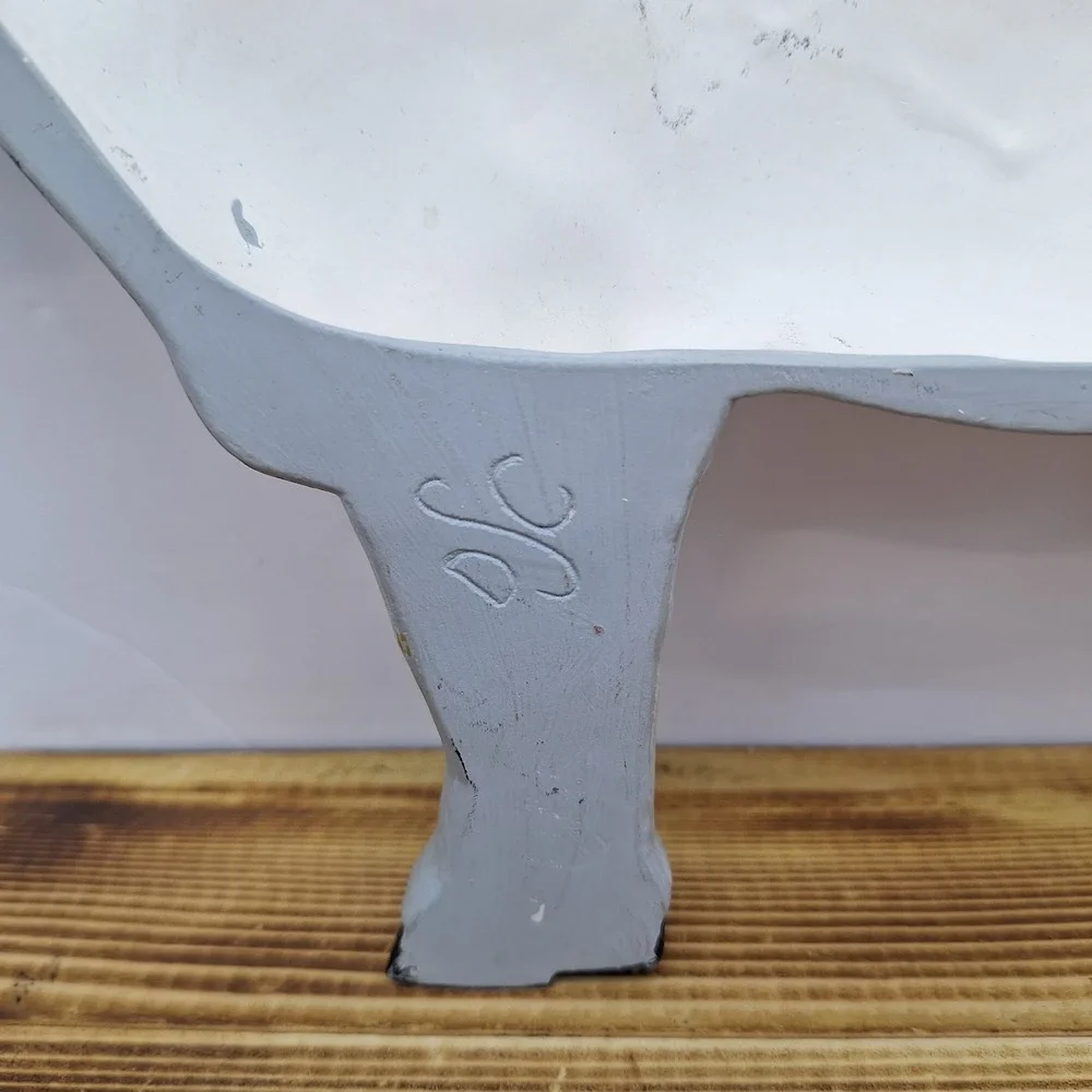 Vintage‎ Set Of 2 Black And White Cow Wall Decor Bells 3D Raised